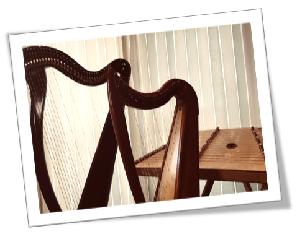ハープ写真