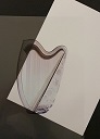 クリアファイル/ガラスのハープ