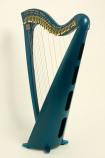 Teifi Harp Siff Saff34 Blue <Arabesque>