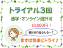 トライアル☆ベイビーハープ3回コース