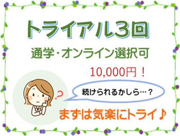 トライアル☆ベイビーハープ3回コース