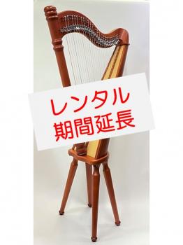 【レンタル延長:OA1】28弦 GraceHarp　乙女ハープ(脚付き)