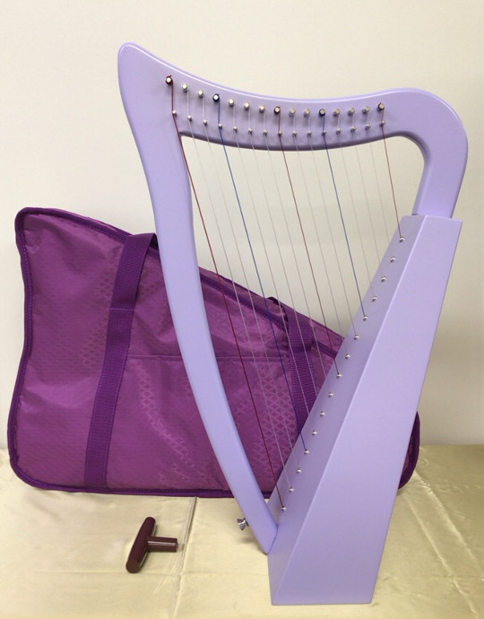 グレースハープ・インターナショナル / パステルハープ15弦～ Purple