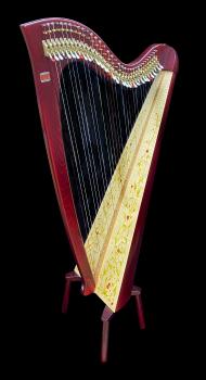 Teifi Harp Siff Saff34 Red <Arabesque>