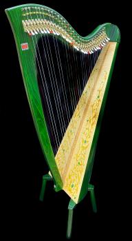 Teifi Harp Siff Saff34 Emerald Green <Arabesque>