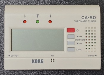 KORG　クロマチックチューナー　CA-50